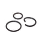 18g Black Seamless Niobium Ring — Price Per 1 - Painful Pleasures
