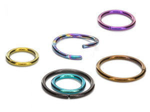 14g Seamless Niobium Ring — Price Per 1 - Painful Pleasures