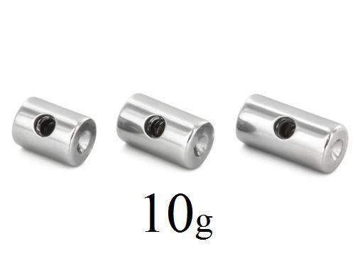 Tilum 10g Titanium 4mm-6mm Captive Bar with Internal 1.2mm Threading Insert