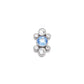 Tilum Galaxy Cluster Captive Bead - Choose 4mm Jewel - Price Per 1