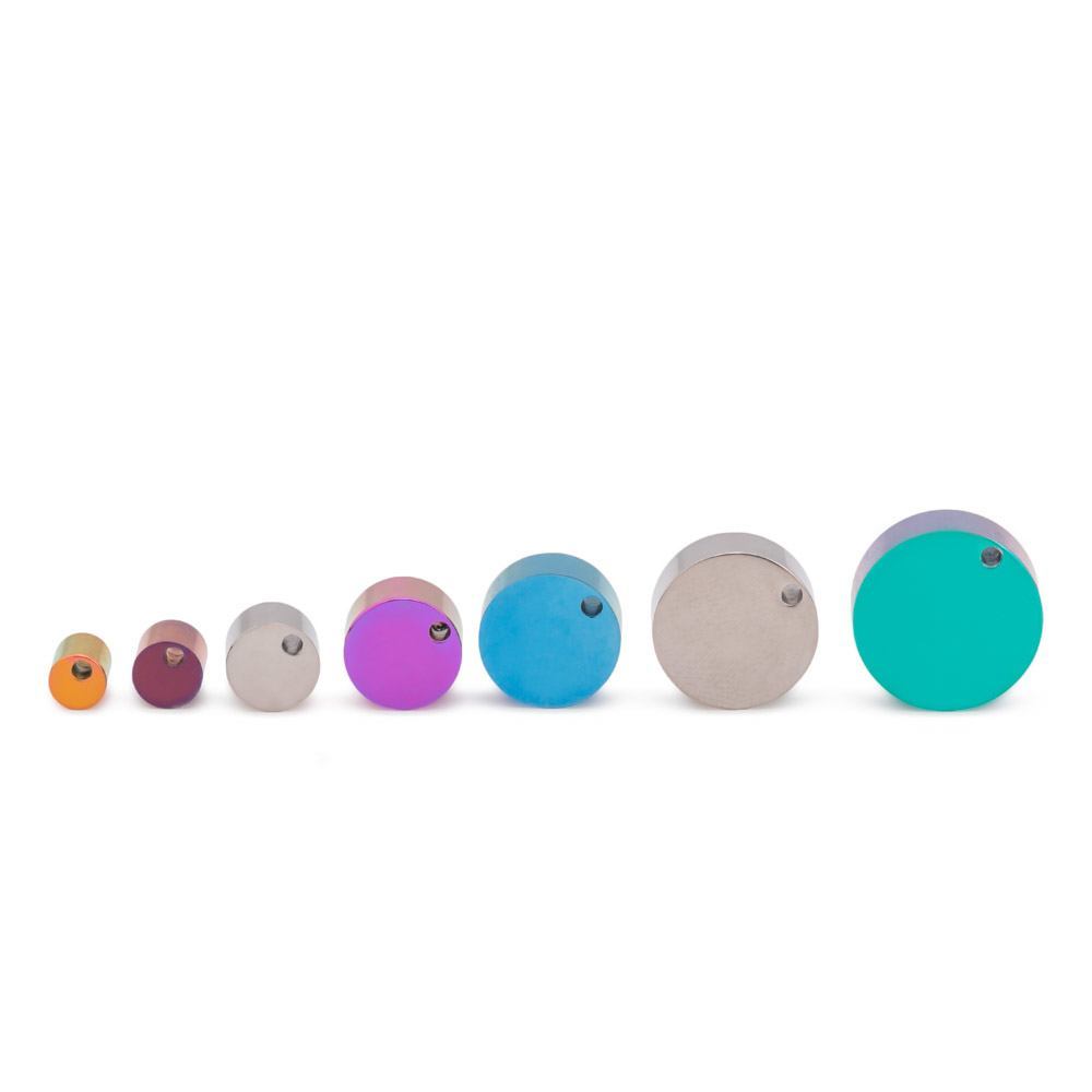 Tilum Titanium Septum Clicker Adapter - 4g to 5/8"