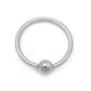 Tilum 20g Annealed Titanium Fixed Bead Ring - Price Per 1