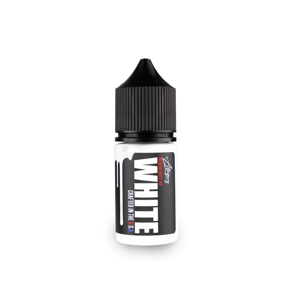 Allegory Premium Tattoo Ink — White — Pick Size