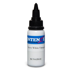 Snow White Opaque — Intenze Tattoo Ink — Pick Size - Painful Pleasures