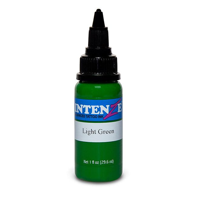 Light Green — Intenze Tattoo Ink — Pick Size