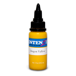 Dragon Yellow — Intenze Tattoo Ink — 1oz Bottle - Painful Pleasures