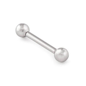Tilum 12g Internal Titanium Straight Barbell - Price Per 1 - Painful Pleasures