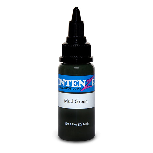 Mud Green — Intenze Tattoo Ink — Pick Size