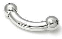 0g Internal Steel Bent Barbell — Price Per 1