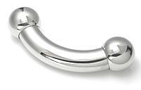 00g Internal Steel Bent Barbell — Price Per 1 - Painful Pleasures
