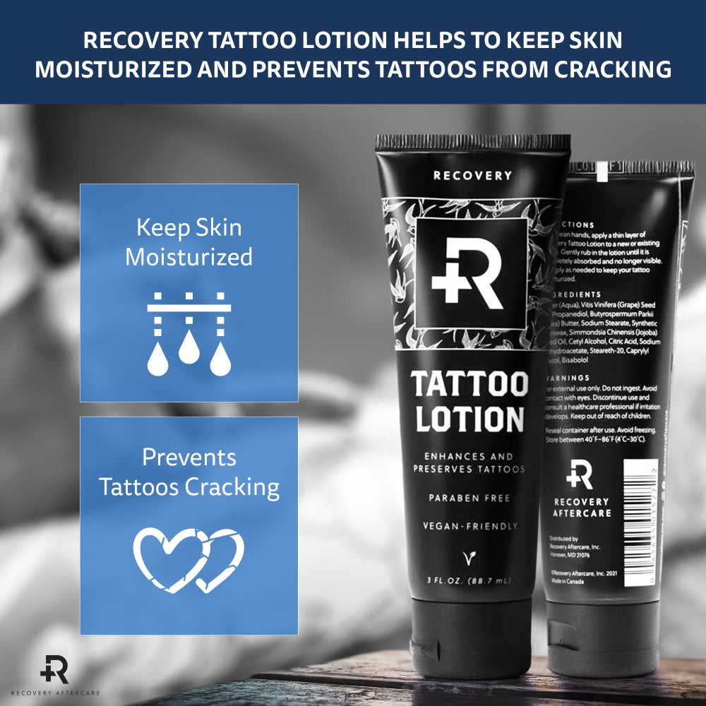 Recovery Tattoo Lotion — 3oz Tube
