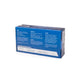 Recovery Umbra Black Disposable Nitrile Gloves — Pick Size — Box of 100 (Front)