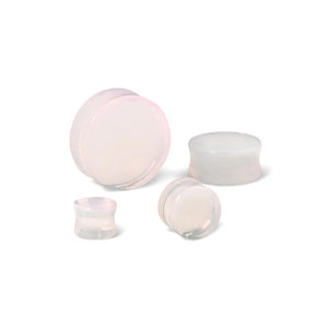 Celestial Opalite Pyrex Glass Plug — Price Per 1 (alt group)
