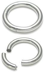 10g Stainless Steel Segment Ring