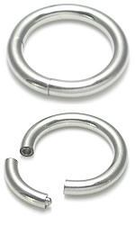 10g Stainless Steel Segment Ring - Painful Pleasures
