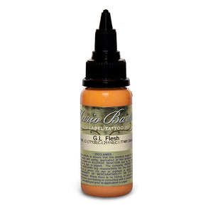 Flesh Mario Barth Gold Label — Intenze Tattoo Ink — 1oz Bottle - Painful Pleasures