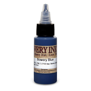 Blue — Bowery Artist Series — Intenze Tattoo Ink — 1oz Bottle - Painful Pleasures