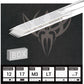 #12 Triple Stacked Magnum Premade Sterilized Tattoo Needles on Bar – Box of 50 1217M3