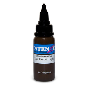 Raw Umber Light — Mike Demasi Series — Intenze Tattoo Ink — 1oz Bottle - Painful Pleasures