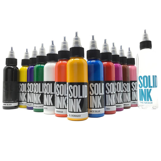 New 1oz Color Set - Intenze Tattoo Ink - 25 Bottles – Painful Pleasures