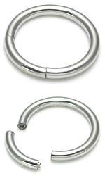 18g Stainless Steel Segment Ring - Painful Pleasures