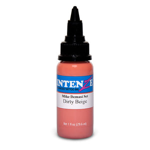 Dirty Beige — Mike Demasi Series — Intenze Tattoo Ink — 1oz Bottle - Painful Pleasures