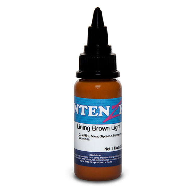 Lining Brown Light — Intenze Color Lining Series — Pick Size