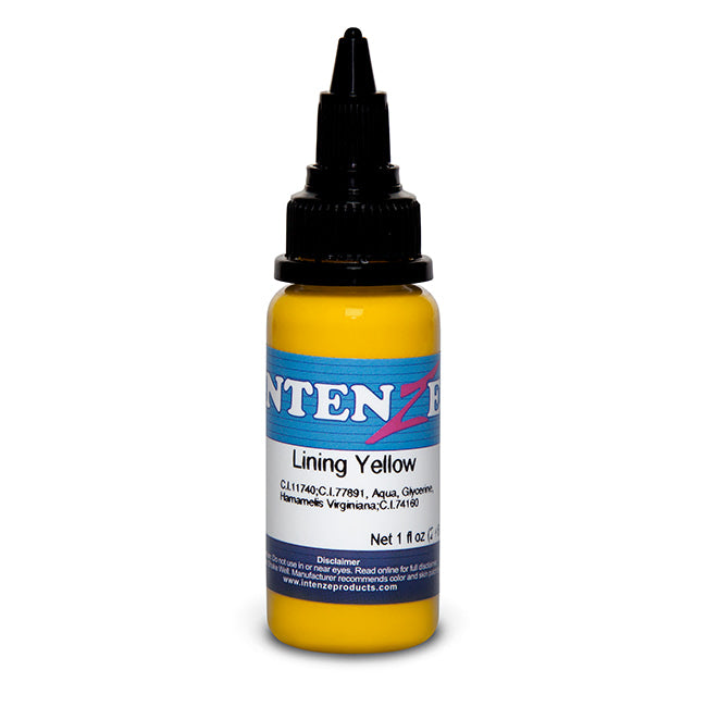 Lining Yellow — Intenze Color Lining Series — Pick Size