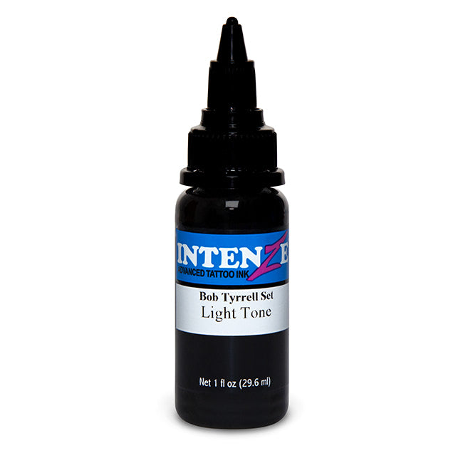 Light Tone — Bob Tyrrell Black & Grey Series — Intenze Tattoo Ink — 1oz Bottle