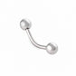 14g Internal Steel Bent Barbell — Price Per 1