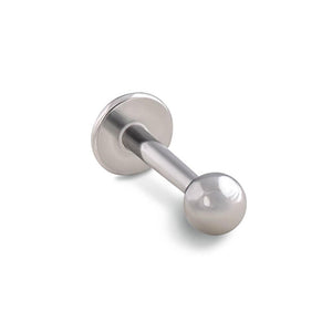 16g Steel Micro Labret Stud — Price Per 1 - Painful Pleasures