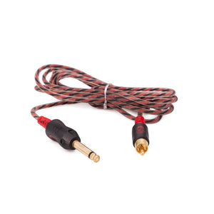 Bishop Rotary 7’ Premium RCA Cord — Red - Painful Pleasures