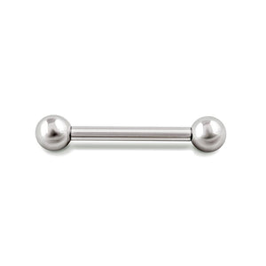 16g Steel Straight Barbell — Price Per 1 - Painful Pleasures