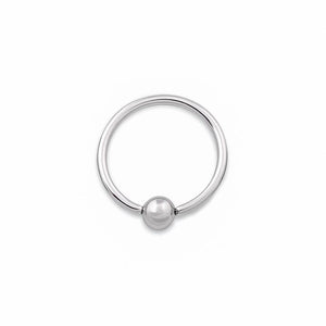 16g Steel Captive Bead Ring — Price Per 1 - Painful Pleasures