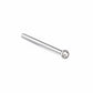 18g 11/16” Bezel Set Jewel Fishtail Nose Jewelry — Price Per 1