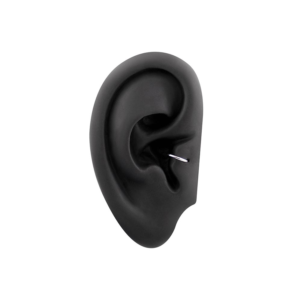 Ring On Ear Side View Image
