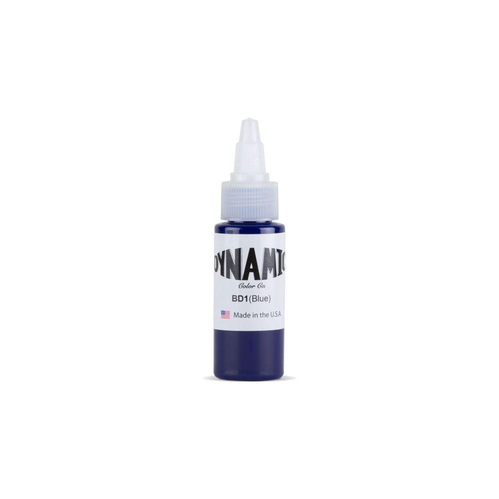 Dynamic Blue Tattoo Ink - 1oz. Bottle - Painful Pleasures