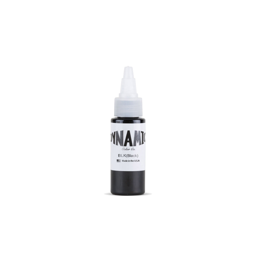 Dynamic Black Tattoo Ink - 1oz. Bottle