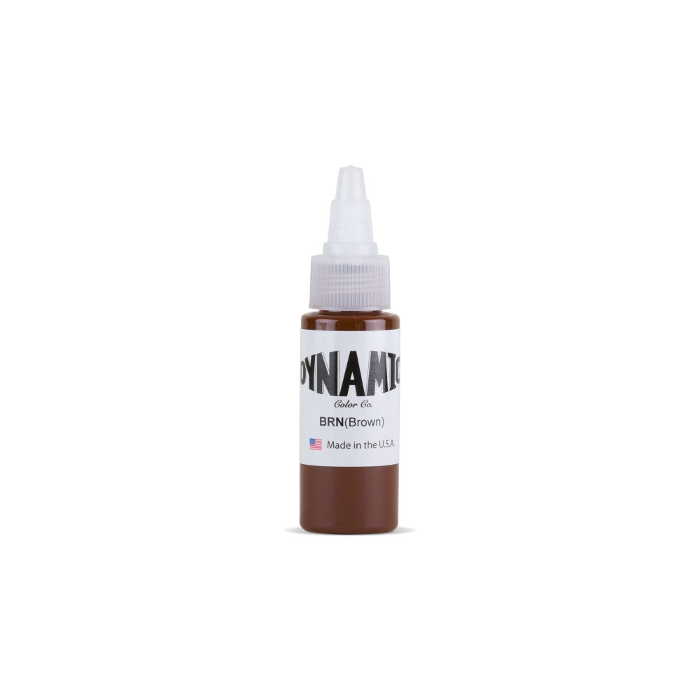 Dynamic Brown Tattoo Ink - 1oz. Bottle