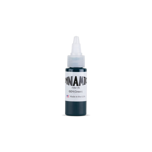 Dynamic Green Tattoo Ink - 1oz. Bottle