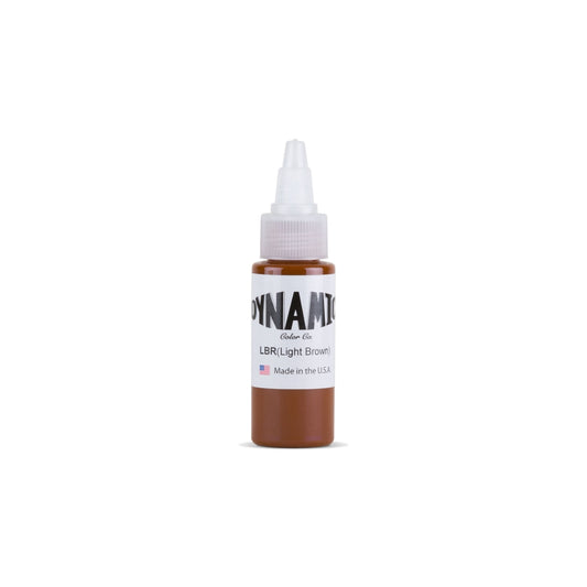 Dynamic Light Brown Tattoo Ink - 1oz. Bottle