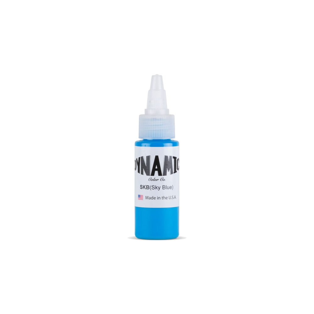 Dynamic Sky Blue Tattoo Ink - 1oz. Bottle