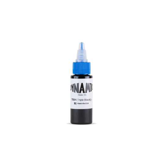 Dynamic Triple Black Tattoo Ink — 1oz Bottle
