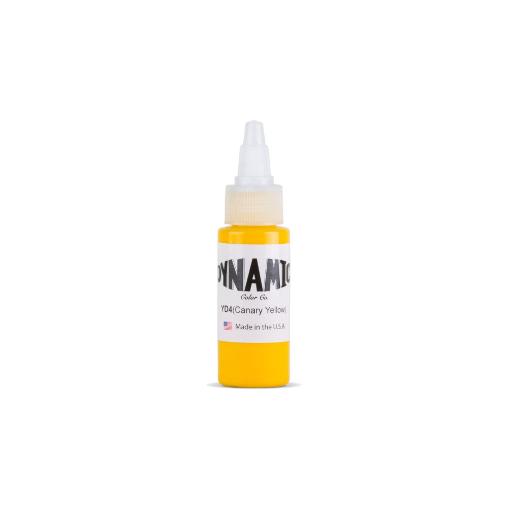 Dynamic Canary Yellow Tattoo Ink - 1oz. Bottle