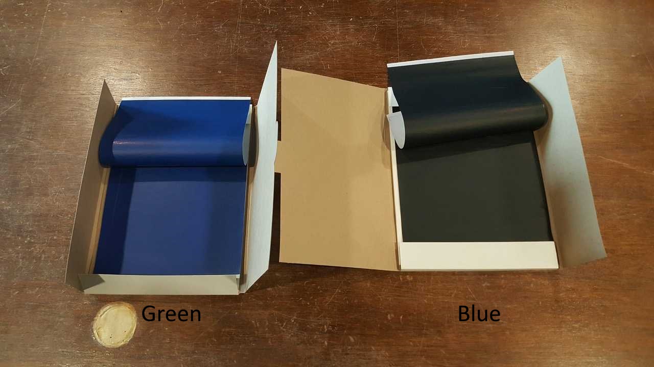 Spirit Thermal Paper Color Comparison 2
