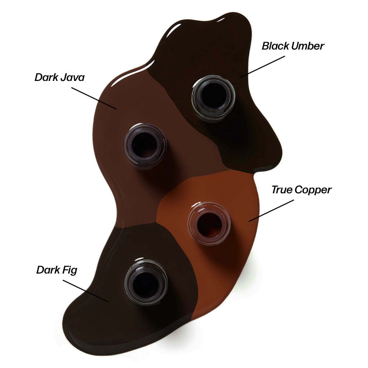 Dark Brows Mini Set — Perma Blend Luxe — 4 1/2oz Bottles - Painful Pleasures