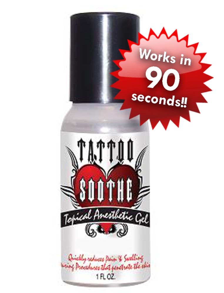 Tattoo Soothe Gel Topical Anesthetic