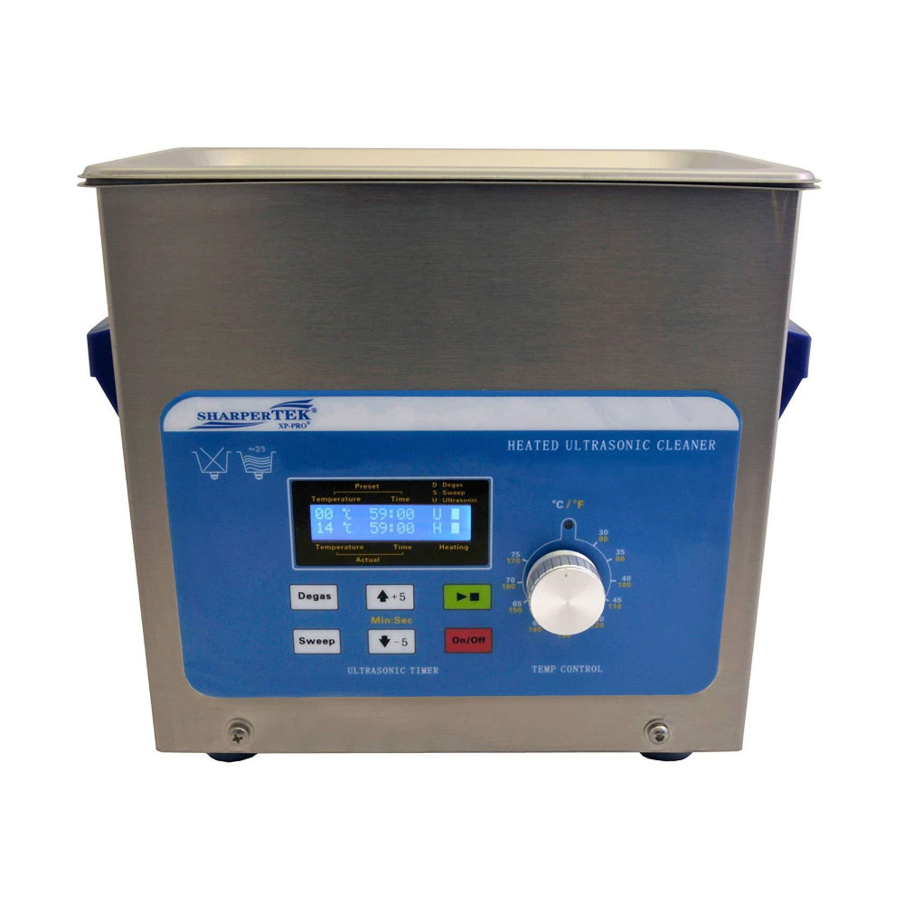 Sharpertek Ultrasonic Cleaner with Basket — 3 Quart