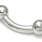 4g Internal Steel Bent Barbell — Price Per 1