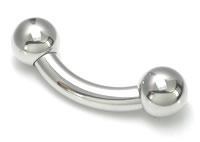4g Internal Steel Bent Barbell — Price Per 1 - Painful Pleasures